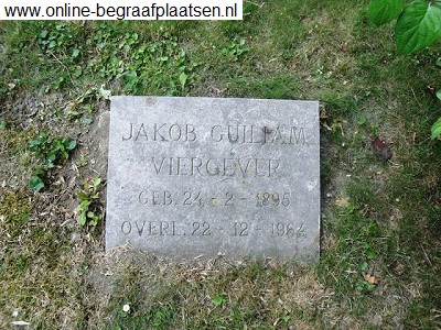 Jakob Guililam Viergever 1895-1964
